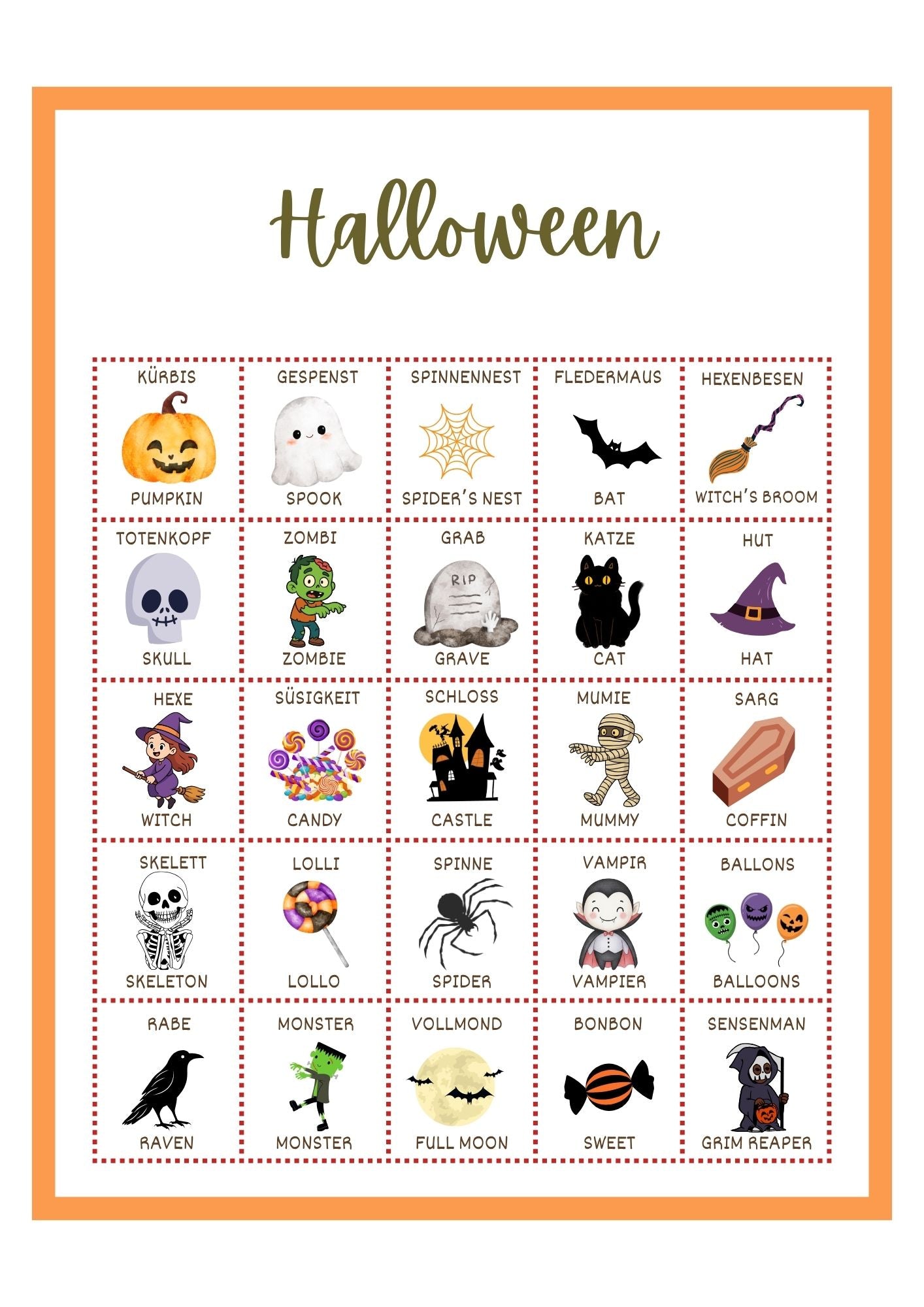 Bingo für jede Gelegenheit