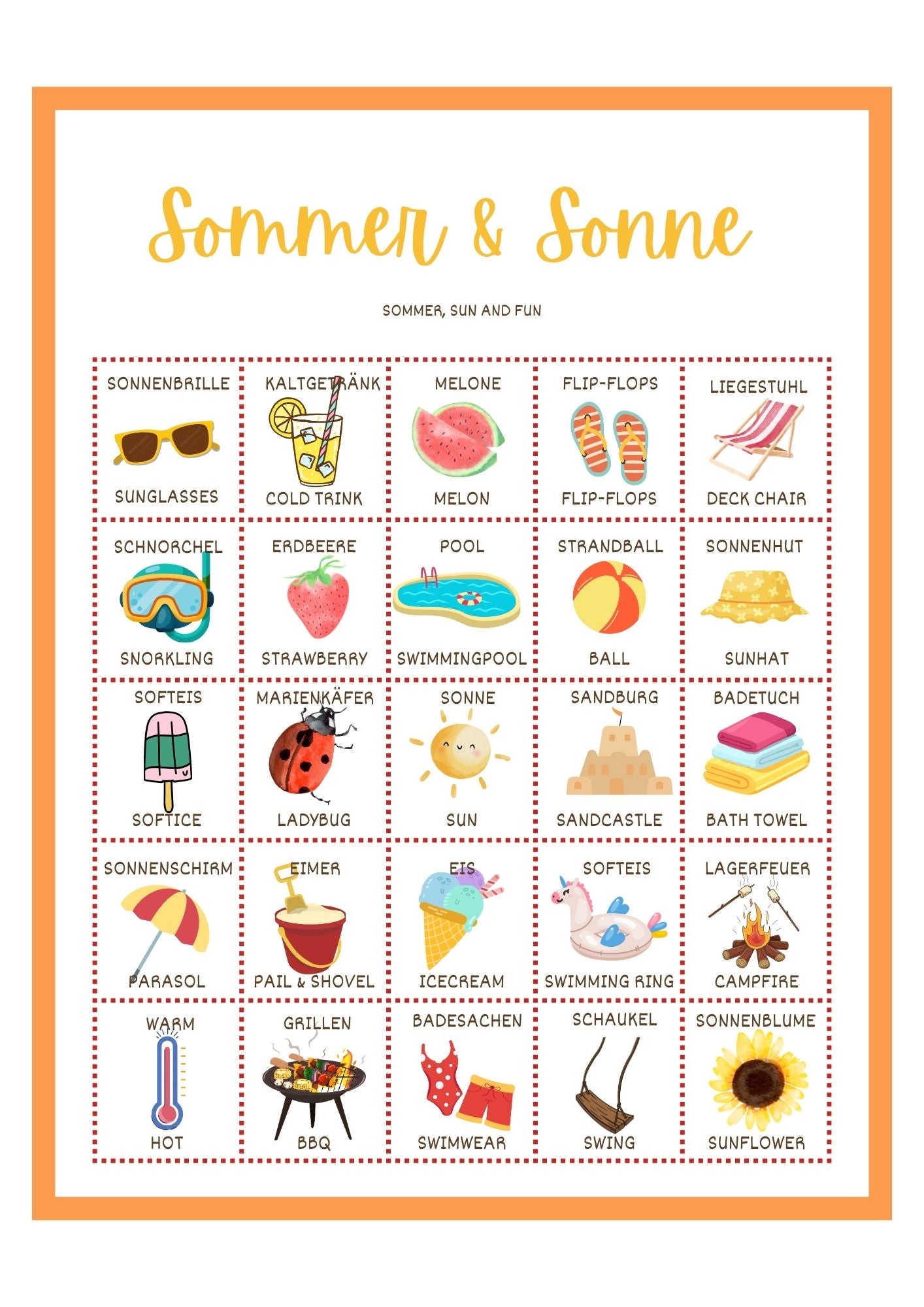 Bingo für jede Gelegenheit